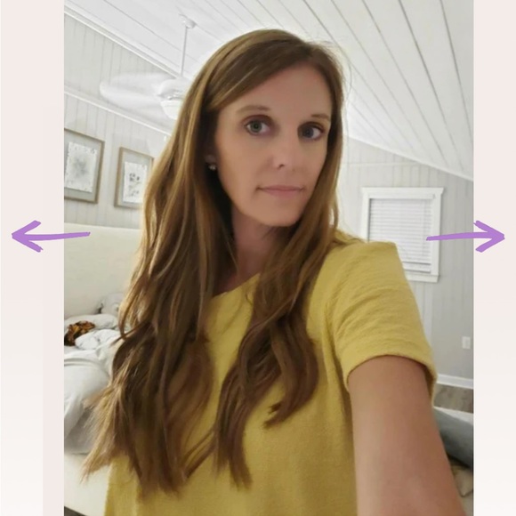 BFB hair extensions 21” peanut butter and jealous | full set | worn 1x - Picture 5 of 6